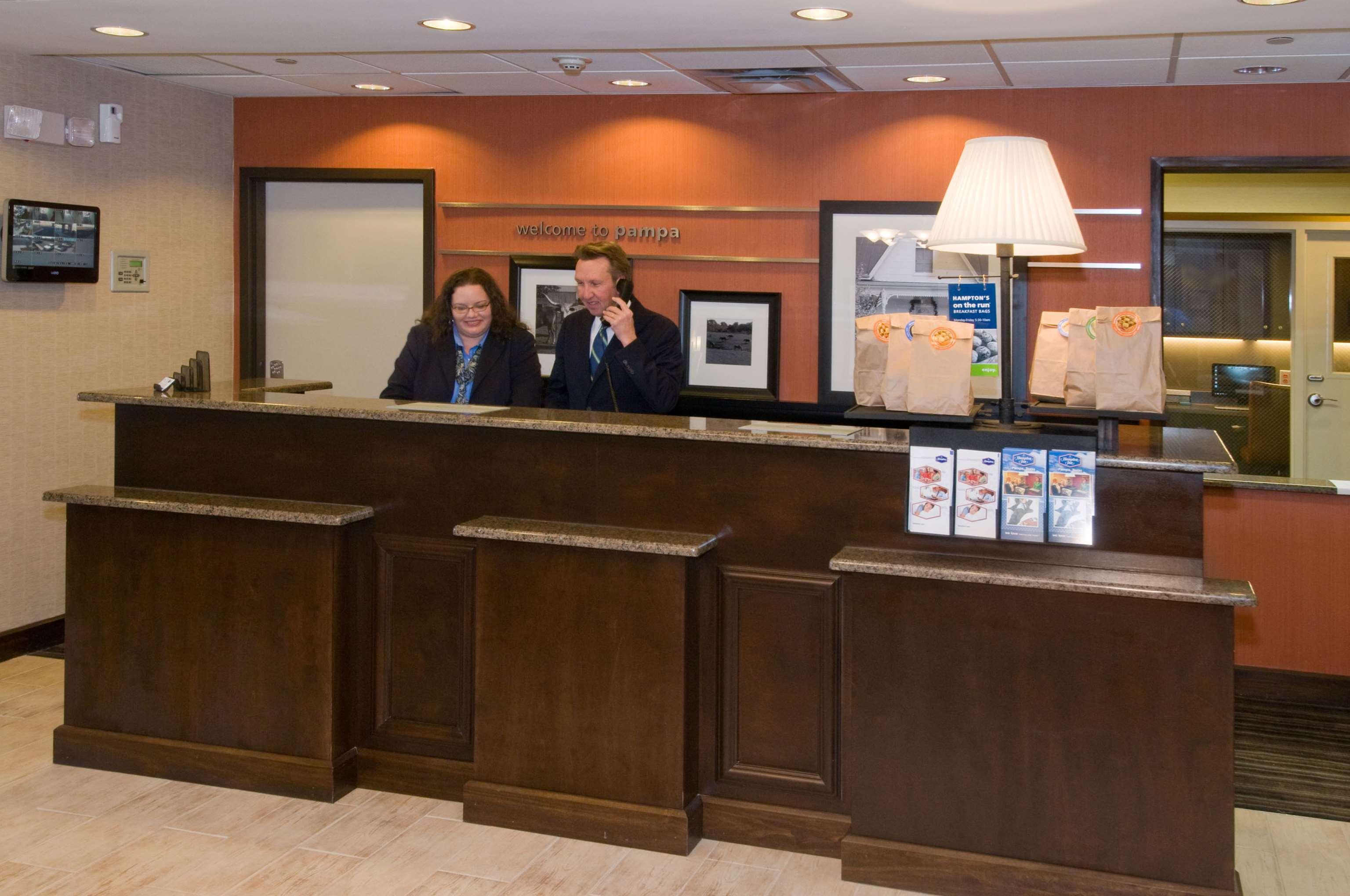 Hampton Inn Pampa Интерьер фото